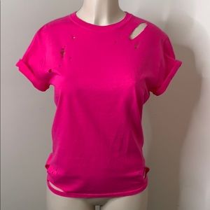 3 for$10! Miss Selfridge pink tee US size 2-4